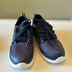 Kids Navy Blue Athletic Shoes